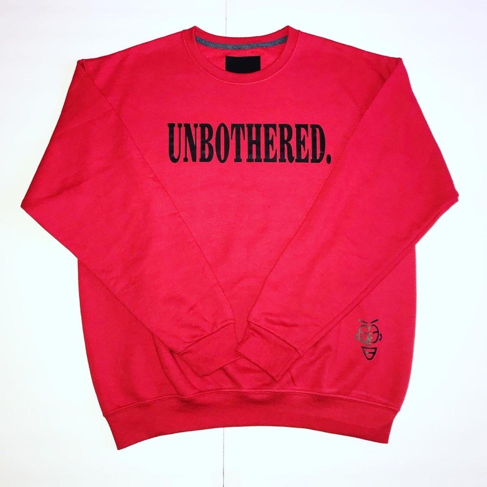 Original Custom Sweatshirt B. Asheley UNBOTHERED.